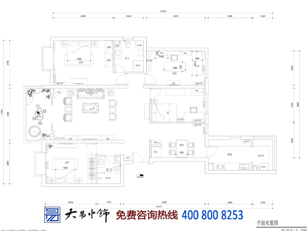 北京西四環(huán)簡約中式家庭裝修幸福生活