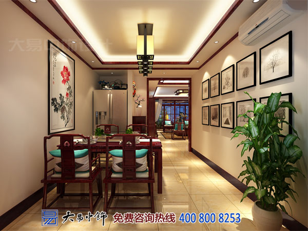 北京西四環(huán)簡約中式家庭裝修幸福生活