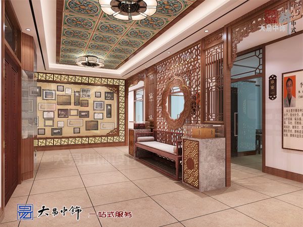 國醫(yī)館知藥堂裝修設(shè)計 渲染的傳統(tǒng)中醫(yī)文化